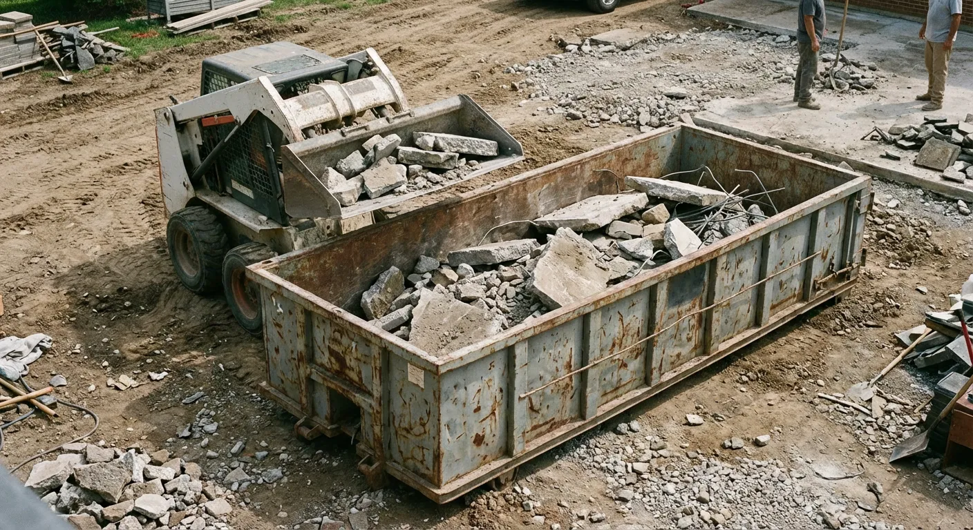 Heavy Concrete Patio Removal in Midland, TX