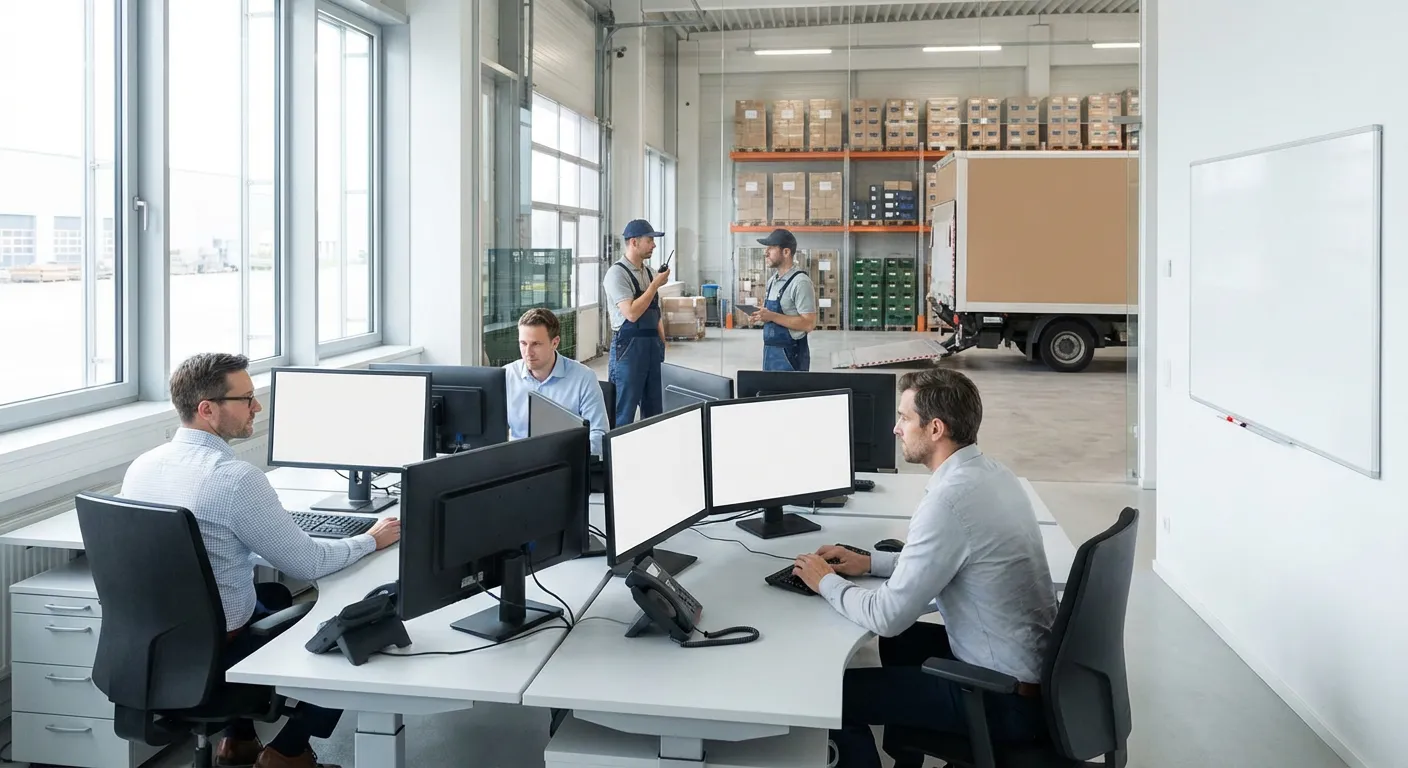 Logistics planning for dumpster rental in Midland, TX