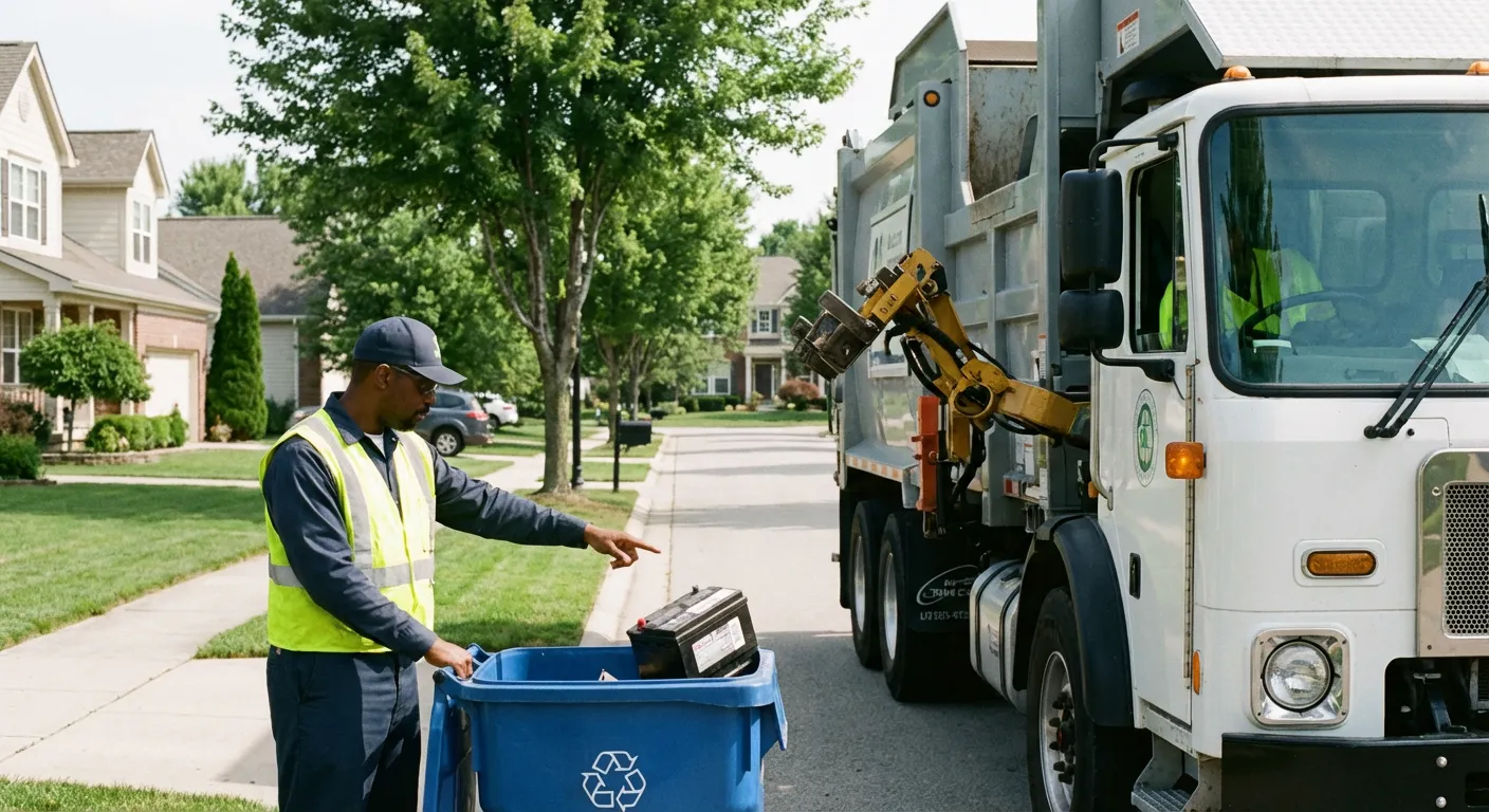 Prohibited items and hazardous materials for dumpster rental in Midland, TX