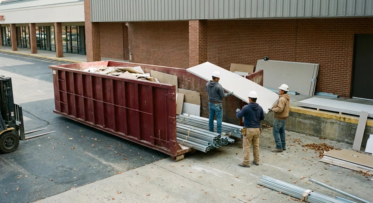 Commercial Strip-Mall Demolition in Midland, TX