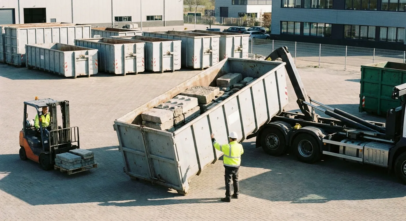 Heavy duty concrete dumpster specifications in Midland, TX