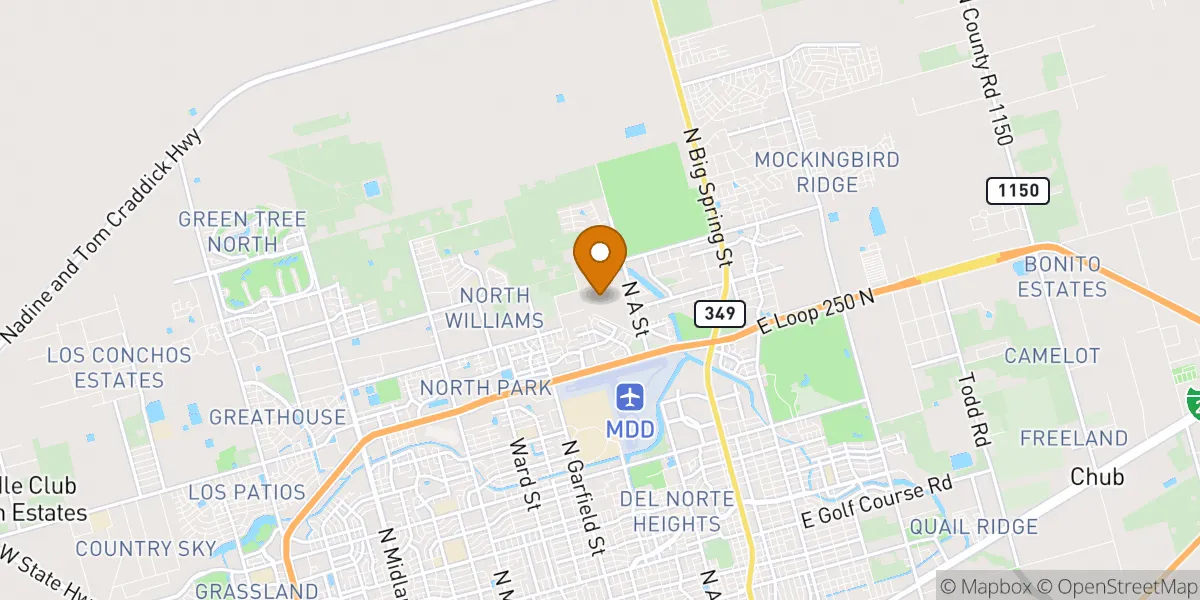 neighborhood map neighborhood map in Midland, TX