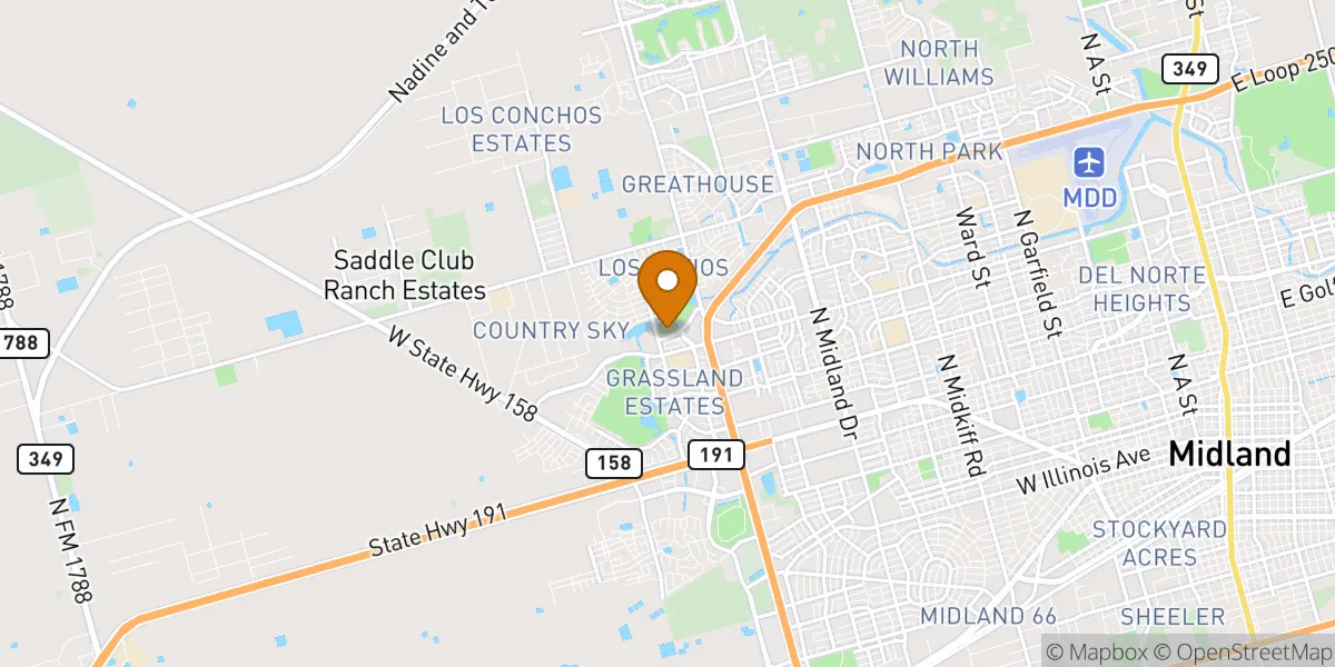 neighborhood map neighborhood map in Midland, TX