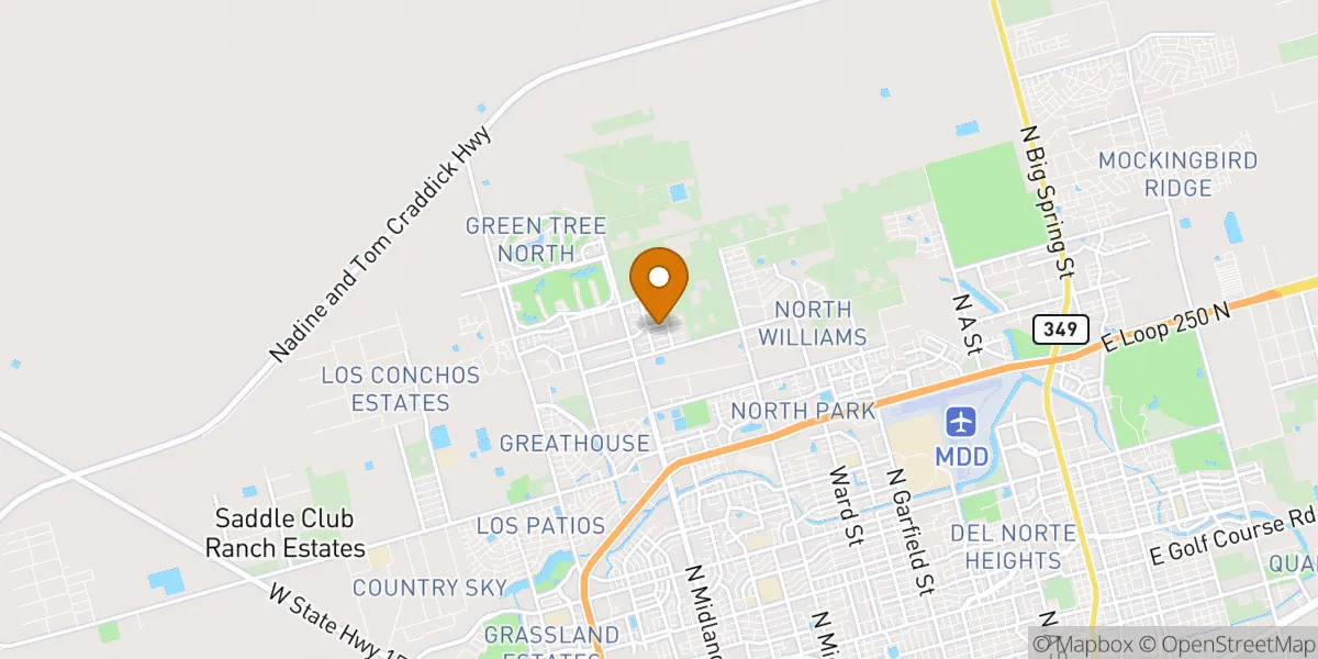 neighborhood map neighborhood map in Midland, TX